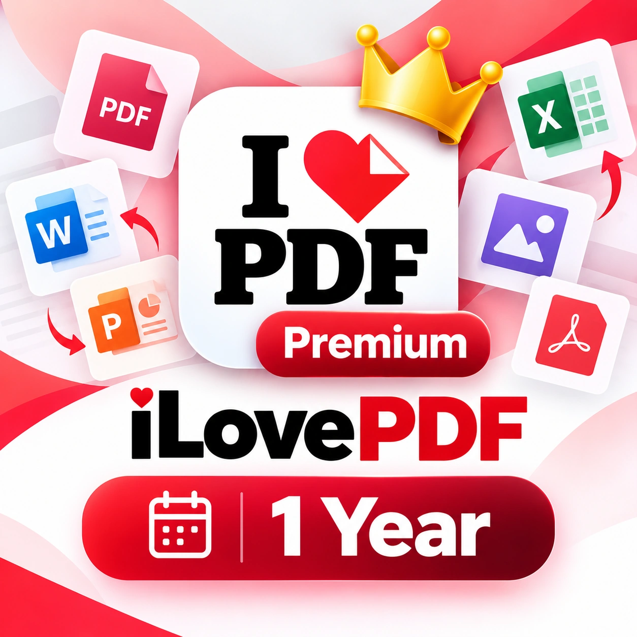 iLovePDF Premium 1 Year